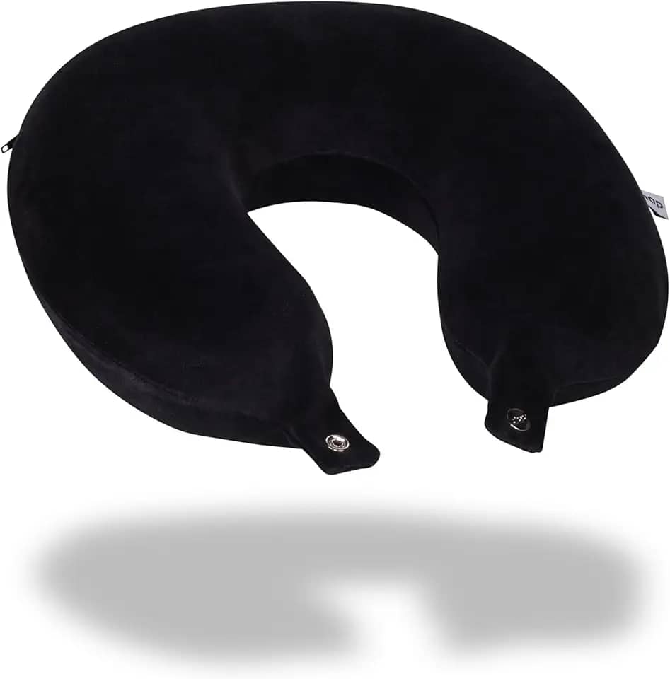 Travesseiro Almofada Nasa para Viagem Pescoço com Botão Ultrafresh Nap