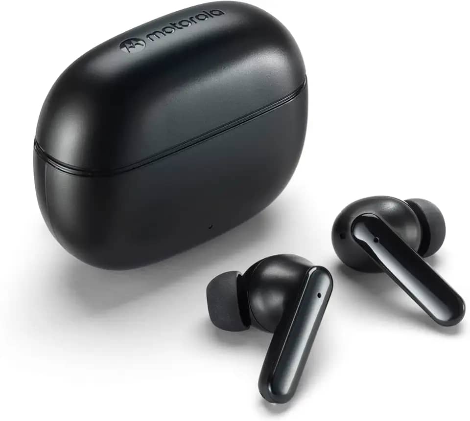 Motorola, Moto Buds 125, Fone de Ouvido Bluetooth, Preto