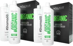 2 Kit Organic Troia Hair Selagem Inteligente Livre de Formol