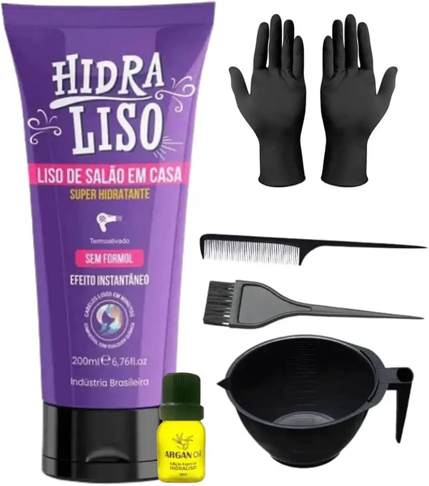 Alisante Para Cabelo HidraLiso Progressiva De Chuveiro 200Ml