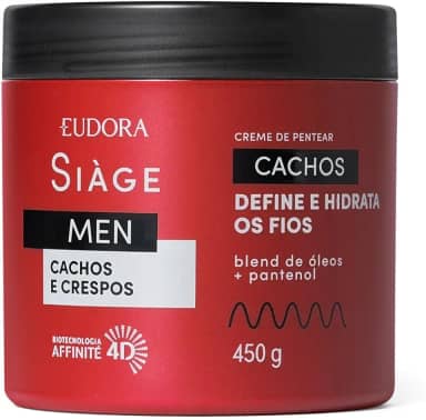 Eudora Eudora Siàge Men Cacheados Creme para Pentear Cacheados 450g