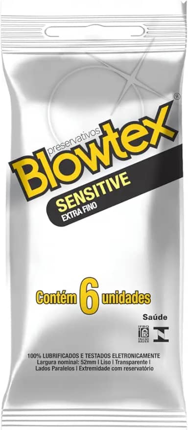 Preservativo Blowtex Sensitive 6 unidades