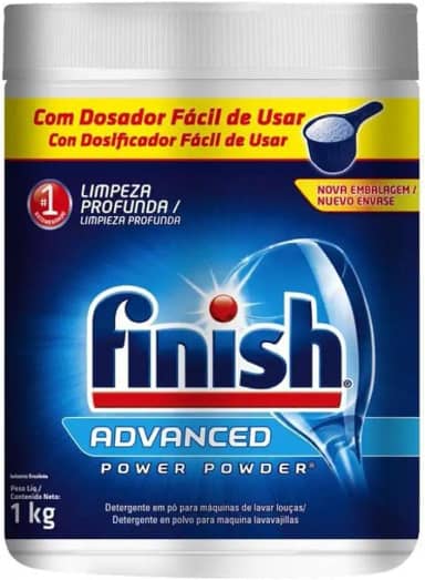 Finish Advanced Detergente Em Pó Para Lava Louças 1Kg