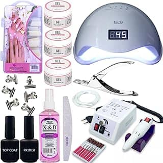 Kit Unha Gel Unhas Fibra Vidro Lixa Cabine Mercedes Promo