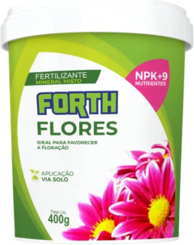 Fertilizante Adubo Forth Flores 400 Gramas
