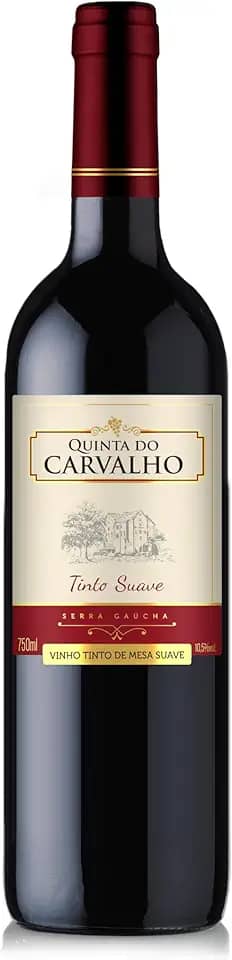 VINHO TINTO SUAVE QUINTA DO CARVALHO 750 mL