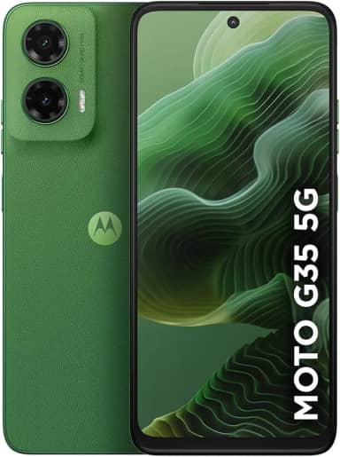Smartphone Motorola Moto g35 5G - 128GB 12GB (4GB RAM+8GB Ram Boost) e Camera 50MP com AI NFC Tela 6.7' com Superbrilho - Verde