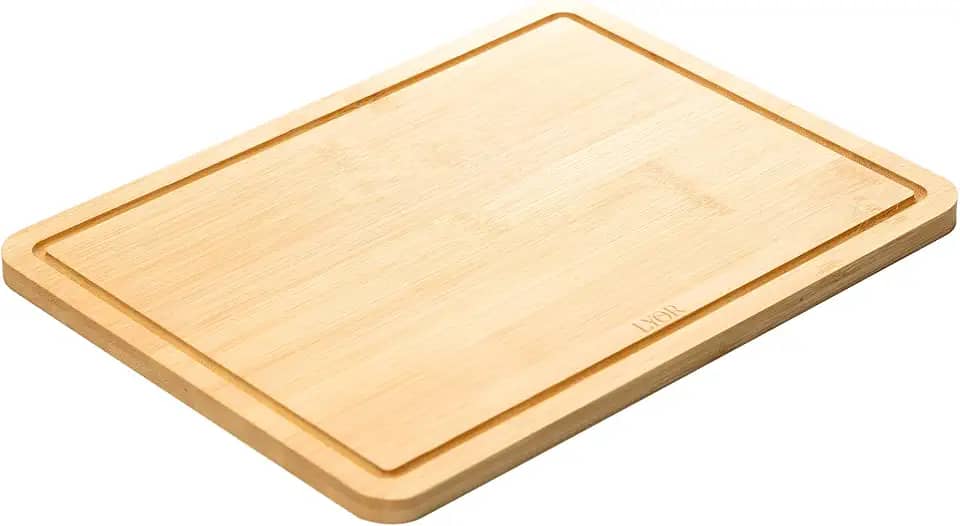 LYOR - Tábua para Corte de Bambu 21cm x 28cm x 1cm