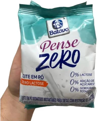 Leite em Pó Desnatado Instantâneo Batavo Pense Zero Sachê 300g