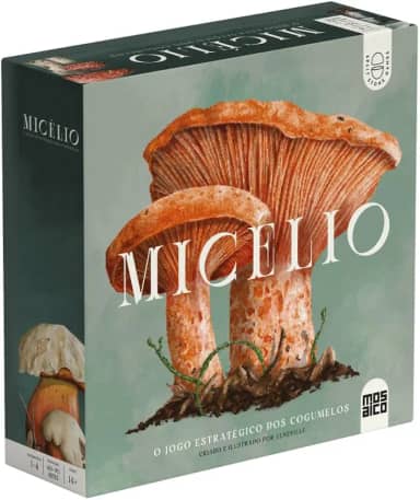 Mosaico Jogos - Micélio - Jogo de Tabuleiro - 1/4 Jogadores - 14 Anos ou Mais