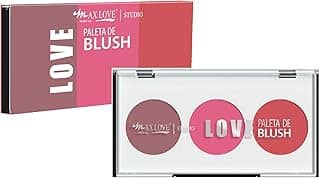 Paleta De Blush Trio, Max Love - Cor: 1