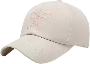 Boné de beisebol com laço ajustável, chapéu de sol de praia de baixo perfil, chapéu de golfe de algodão liso não construído para mulheres, essencial para viagens