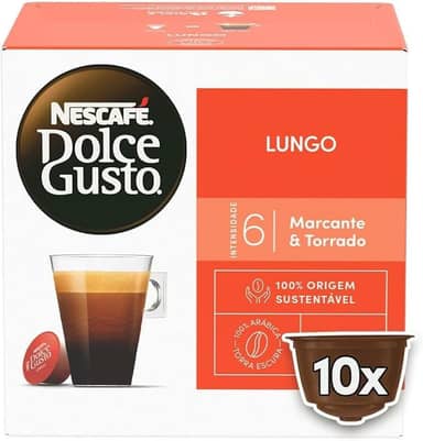 Dolce Gusto Nescafe Lungo 10 Capsulas 70G