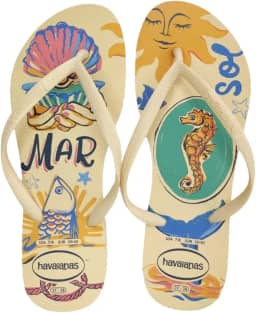 Chinelo Havaianas Slim Fresh Feminino - Amarelo
