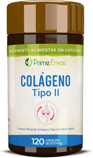 Colágeno Tipo 2 Saúde das Articulações 120 Cáps Prime Ervas
