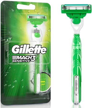 Gillette Aparelho De Barbear Mach3 Acqua-Grip Sensitive