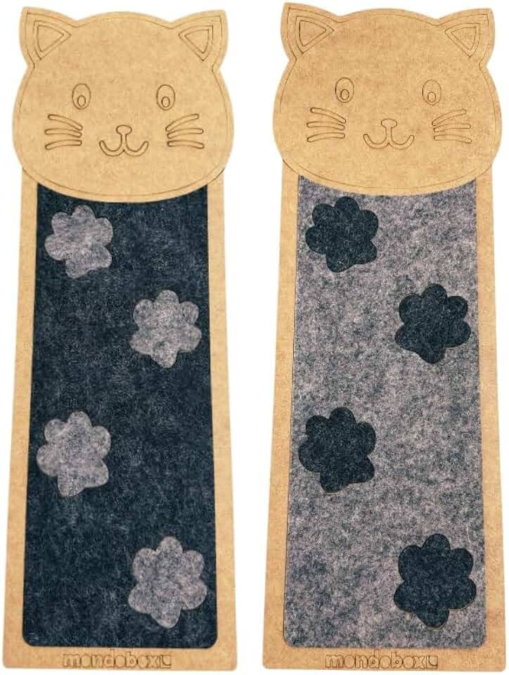 Melhores Arranhadores para Gatos, Kit 2 Arranhador de Parede - Arranhador Torre Poste Sisal - Kit 2 e 4 Arranhador Protetor Sofá e Cama Box (Cinza - 2 Arranhadores Parede)