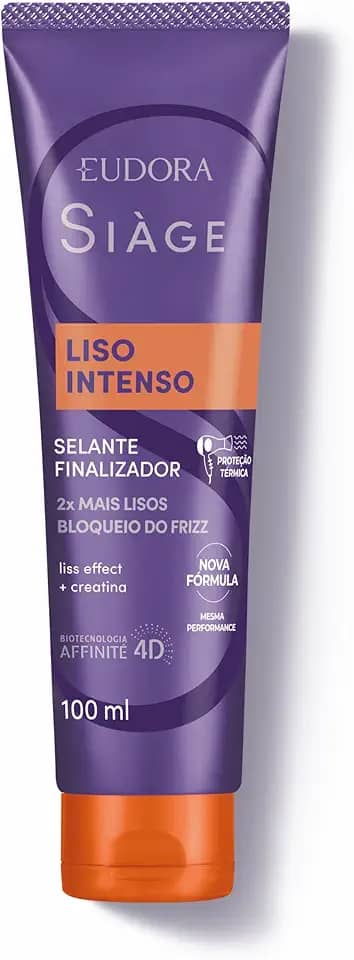 SIAGE LEAVE IN CAPILAR SELANTE FINALIZADOR LISO INTENSO 100ml RPCK, Eudora Siàge