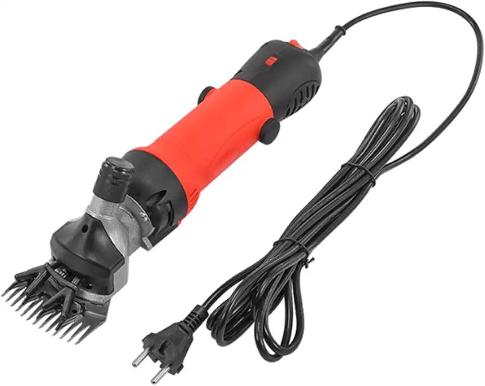 Tesoura elétrica de lã de 6 velocidades e 13 dentes, máquina para animais de estimação, 350 W, 110 V/220 V, tesoura para tosquia de ovelhas, para ovelhas, cabras, gado,220V