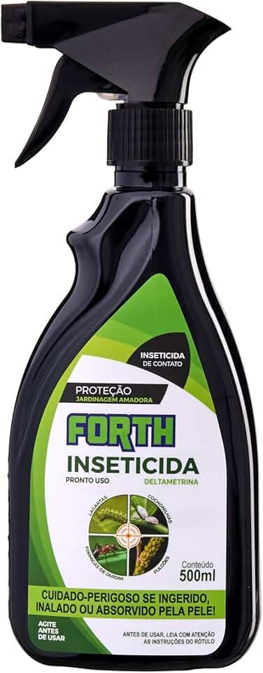 Forth Inseticida Pronto Uso, Protetor de Plantas, Ação Rápida, Deltametrina, 500ml