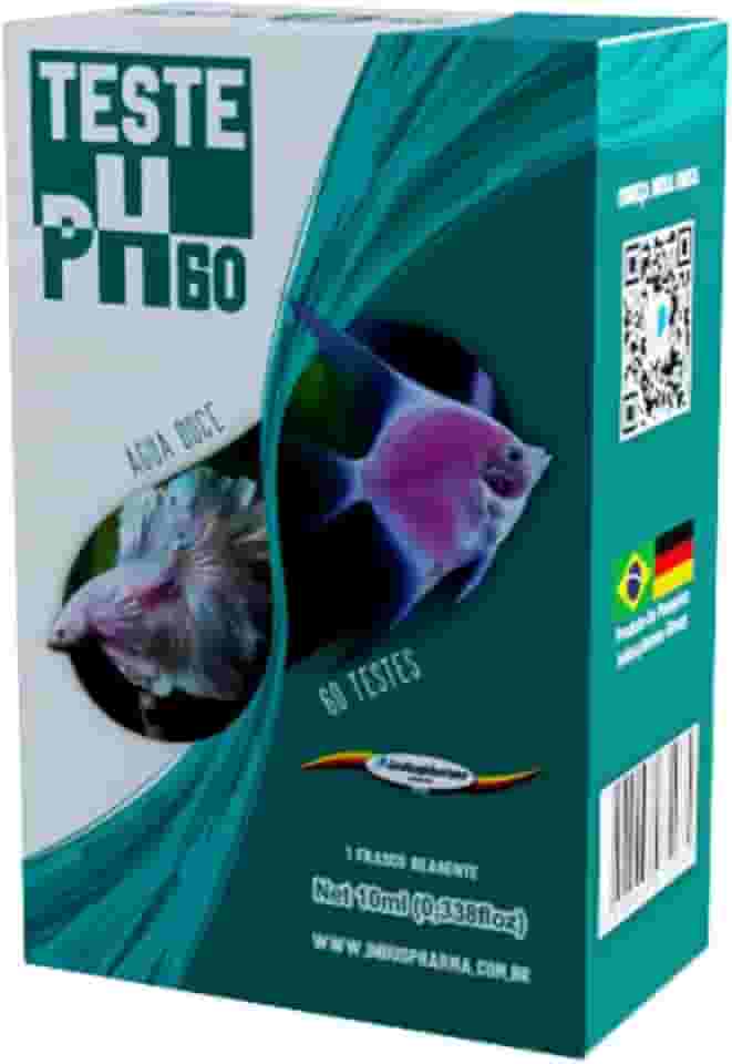 INDUSPHARMA, TESTE DE PH ÁGUA DOCE 60 TESTE INDUSPHARMA