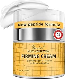 Creme firmador para o pescoço, creme avançado para pescoço sem cheiro, hidratante facial com retinol, colágeno e ácido hialurônico, suavizando o envelhecimento, melhora a pele crepey e linhas