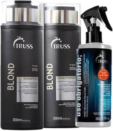 Kit Truss Blond Duo 300ml + Uso Obrigatório 260ml