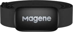 Monitor de frequência cardíaca Magene H64, sensor de frequência cardíaca, cinta peitoral, protocolo ANT+/Bluetooth, compatível com aplicativos iOS/Android (novo H64)
