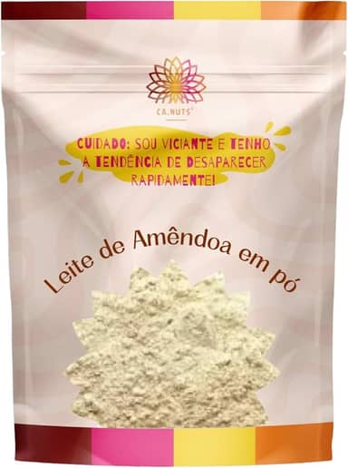 Leite de Amêndoas em Pó Ca.Nuts Linha Premium (500g)