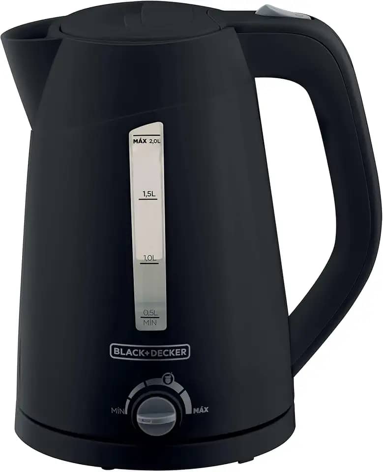 BLACK+DECKER Chaleira Elétrica com Controle de Temperatura, Ideal para Aquecer Bebidas, Modelo K2200, 110V