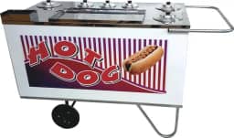 Carrinho de Hot Dog, Lanches e Cachorro Quente Ch4 Alsa