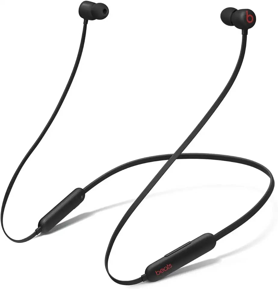 Beats Flex – Beats Flex – Fone de ouvido sem fio,Chip W1 da Apple, fones imantados, Bluetooth Class 1, 12 horas de som – Preto Beats