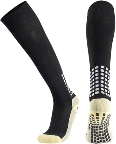 Meias Antiderrapantes Profissionais para Longas Futebol e Esportes Meias Conforto