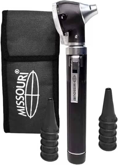 KIT LEDOtoscopio-De-LED Cor Preto Com Estojo