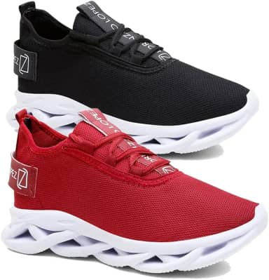 Kit 2 Tênis Masculino Corrida e Academia Esportivo Confortável