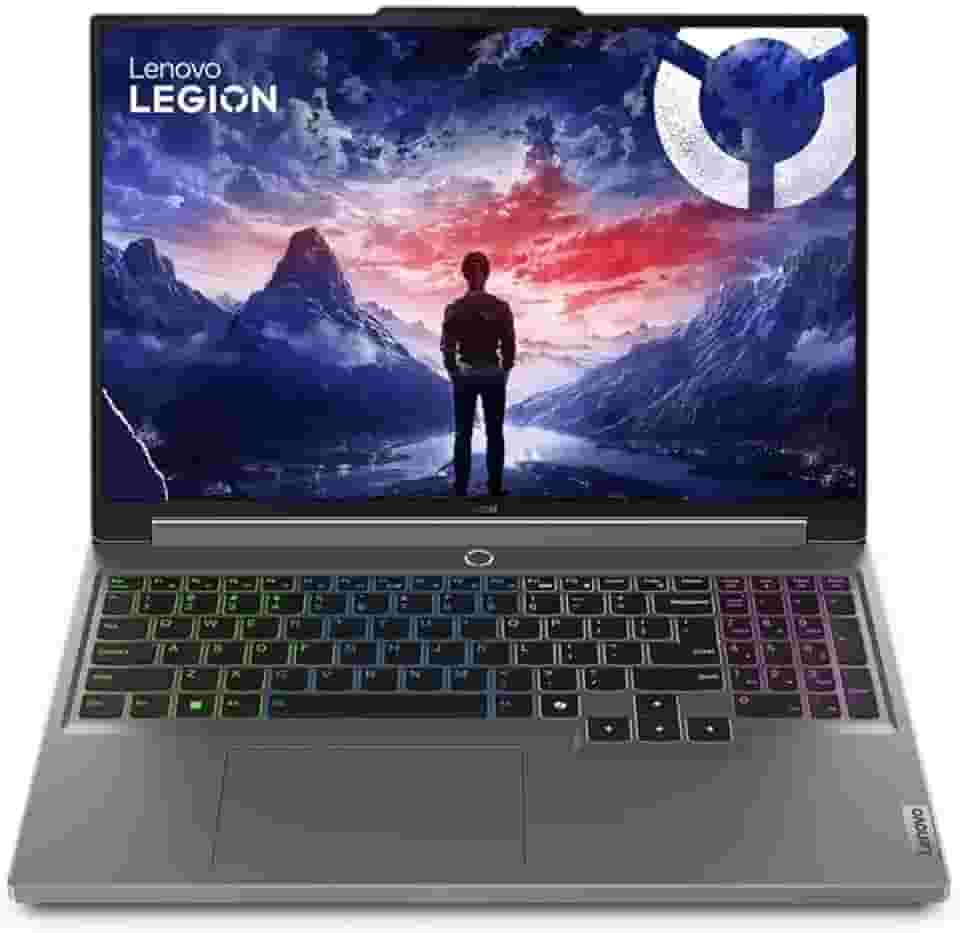 Lenovo Notebook para jogos Legion 5 16IRX9 83DG00AAUS de 16 polegadas - WQXGA - Intel Core i7 14ª geração i7-14650HX - 16 GB - SSD de 512 GB - Teclado inglês (EUA) - Luna Gray