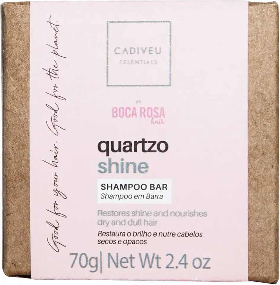 CADIVEU Shampoo Em Barra Rosa Quartzo Cadiveu Essentials 70 G