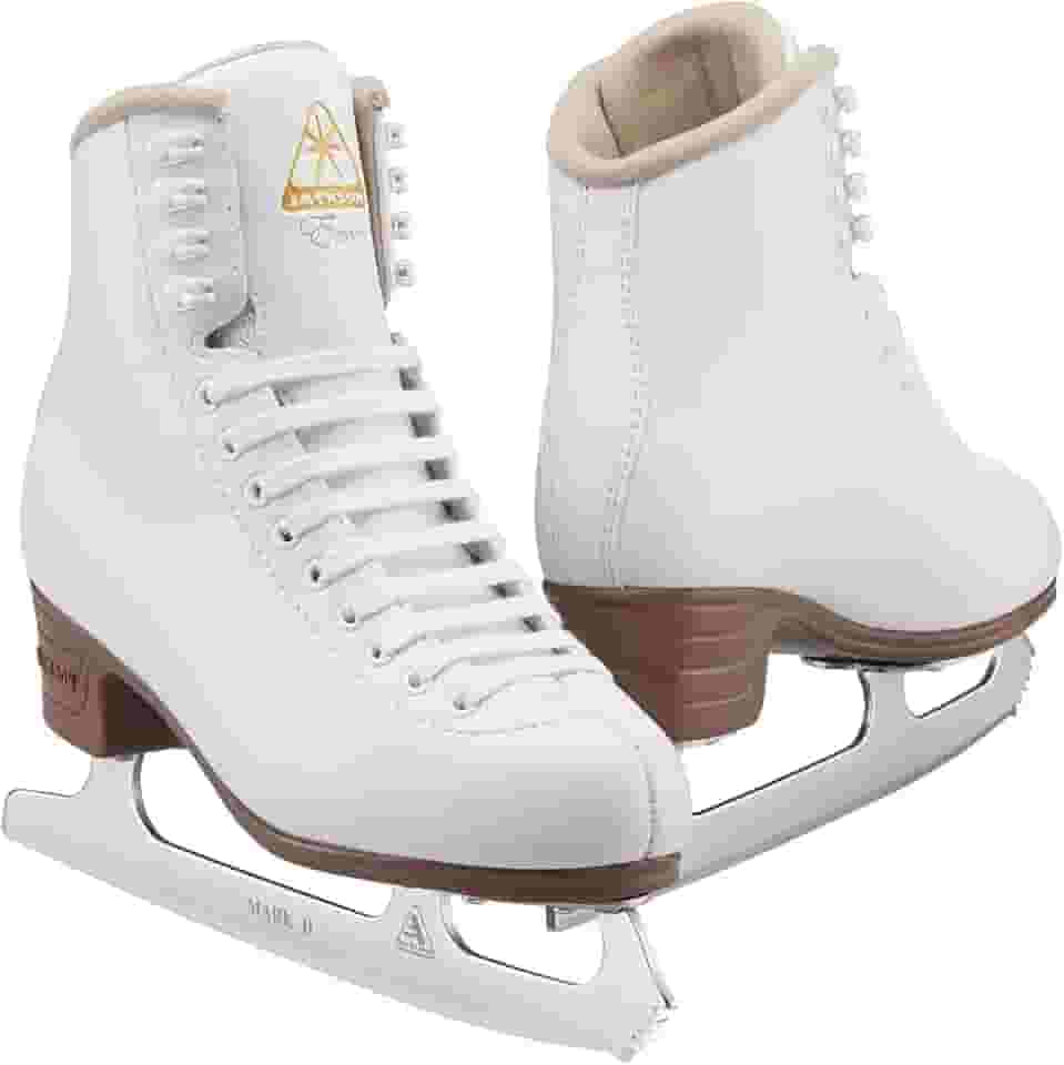 JACKSON ULTIMA Feminino/Senhoras/Tot's Excel Vinil Superior Cadarço Luz Suporte Figura Patins de Gelo