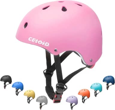Capacete de bicicleta infantil, capacetes de skate para crianças de 2 a 3 a 5 a 8 a 14 anos de idade, meninos e meninas, ajustável, multiesportivo, bicicleta, skate, futebol, patins, patins