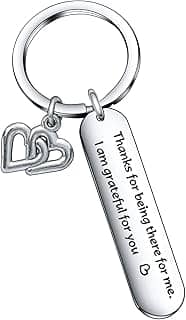 De&ai Joias de agradecimento para melhor amigo, presente de amizade, presente de primo, joias de Natal para sogra, presente de marido, presente mentor, joias de colega de trabalho, presente de melhor