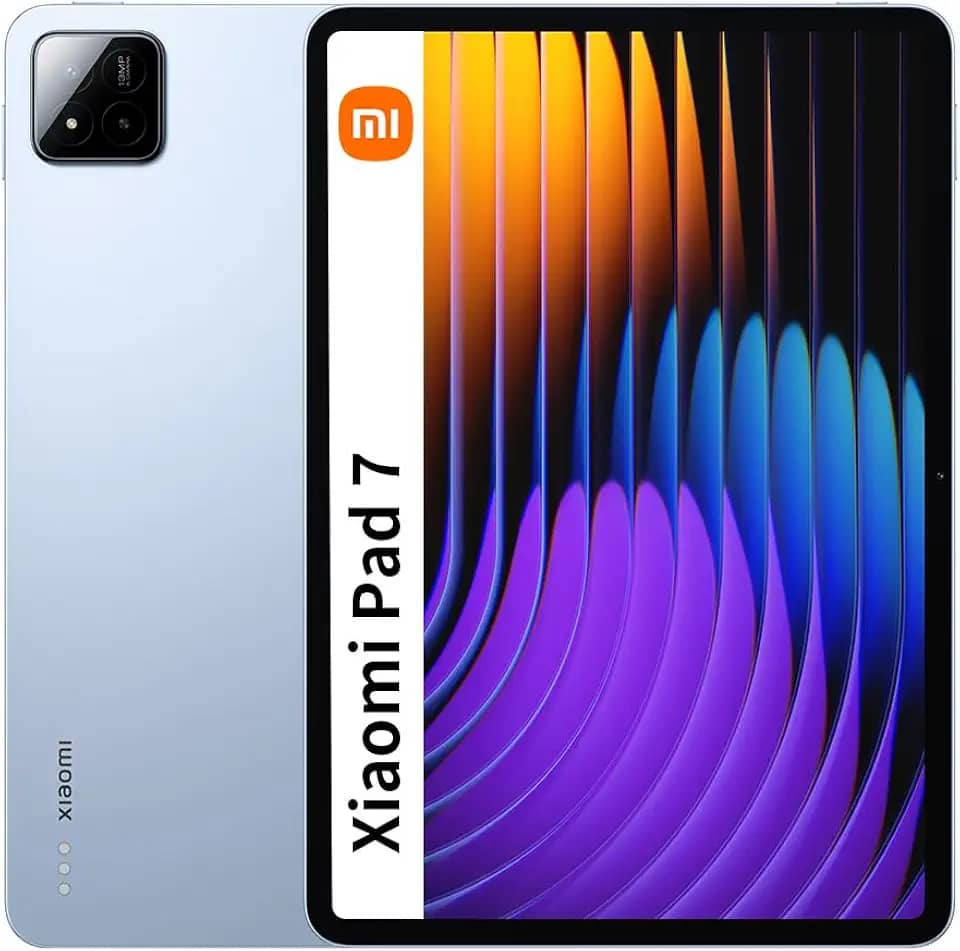 XIAOMI Pad 7, tablet de 11,2 polegadas, 8 + 256 GB, azul, bateria 8850 mAh, carga de turbina de 45 w, Hyperai (carregador incluído)