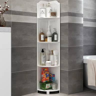 Armário de armazenamento para banheiro Prateleira à prova d'água para banheiro