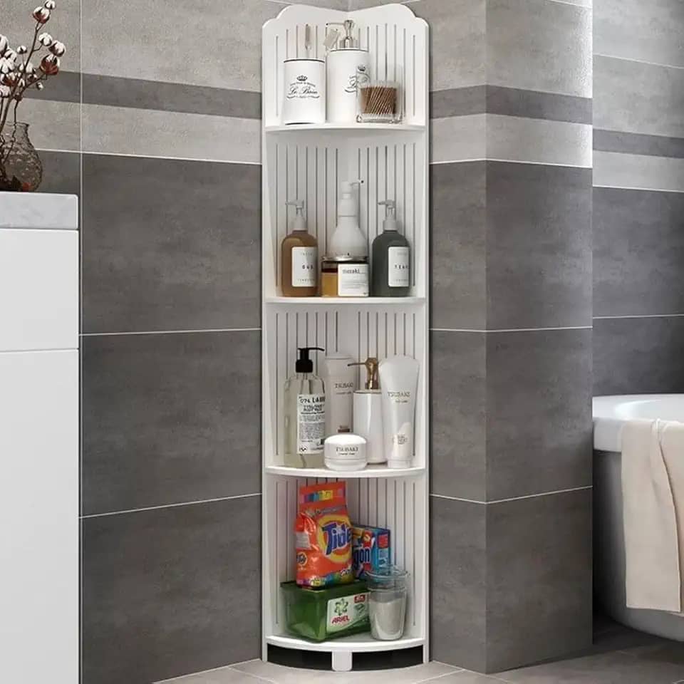 Armário de armazenamento para banheiro Prateleira à prova d'água para banheiro
