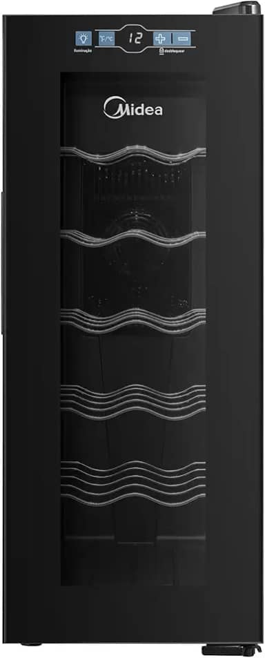 Adega Climatizada 12 Garrafas Midea Bivolt