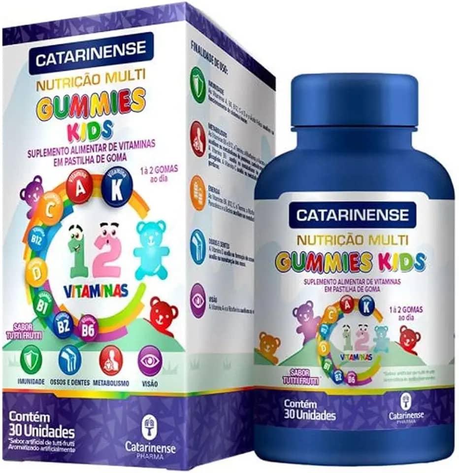 Catarinense Polivitamínico Gummies Cat 30 Gmms