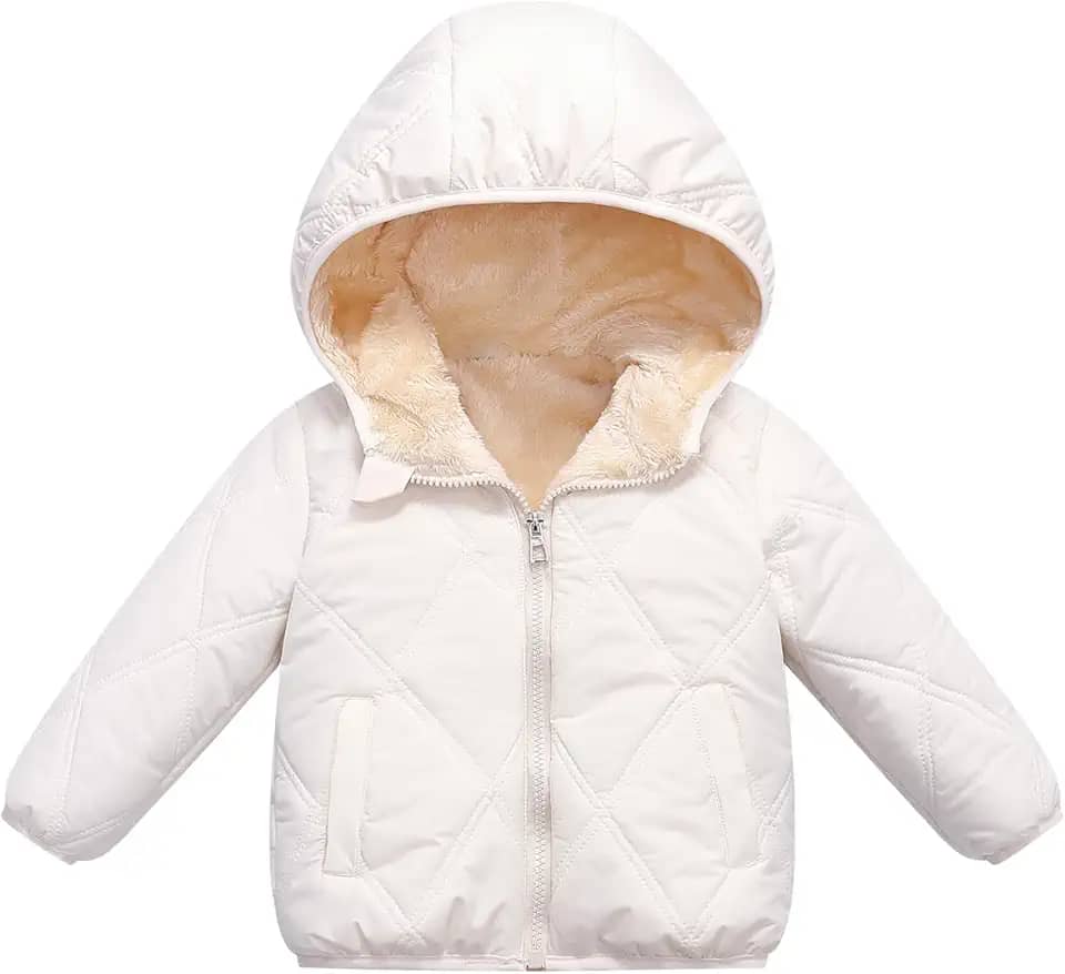 Casacos de inverno para bebês meninas, jaquetas de neve, roupas quentes para meninos
