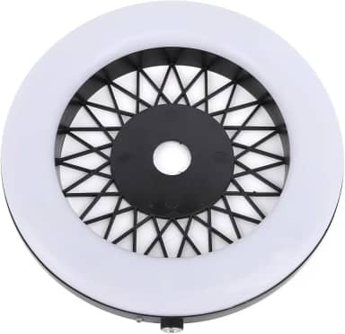 TOPINCN Anel de Luz LED para narguilé, RGB 16 Cores Iluminação Painel Redondo de Lâmpada de narguilé Com Controle Remoto para Decoração de Bar de Festa Em Casa, Luz Decorativa LED