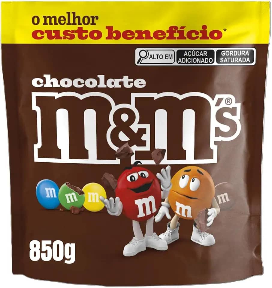Chocolate M&M'S Ao Leite 850g