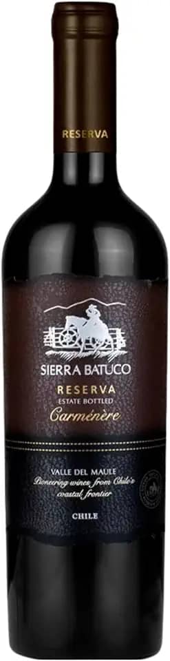 Sierra Batuco Vinho Tinto Chileno Reserva Carmenere 750Ml
