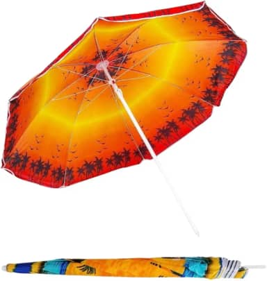 Guarda-Sol Grande Articulado, Cores Sortidas, 1,80 m